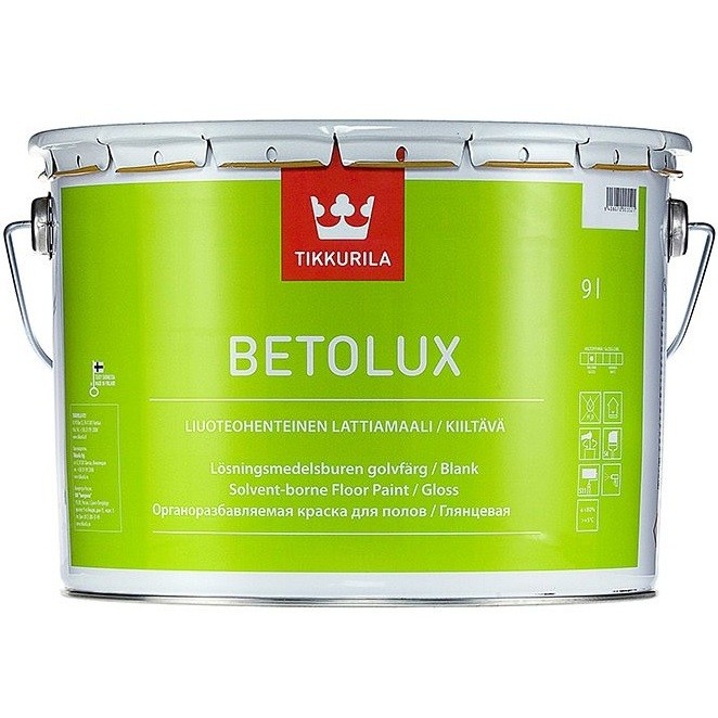 Краска для пола Tikkurila Betolux A 9 л