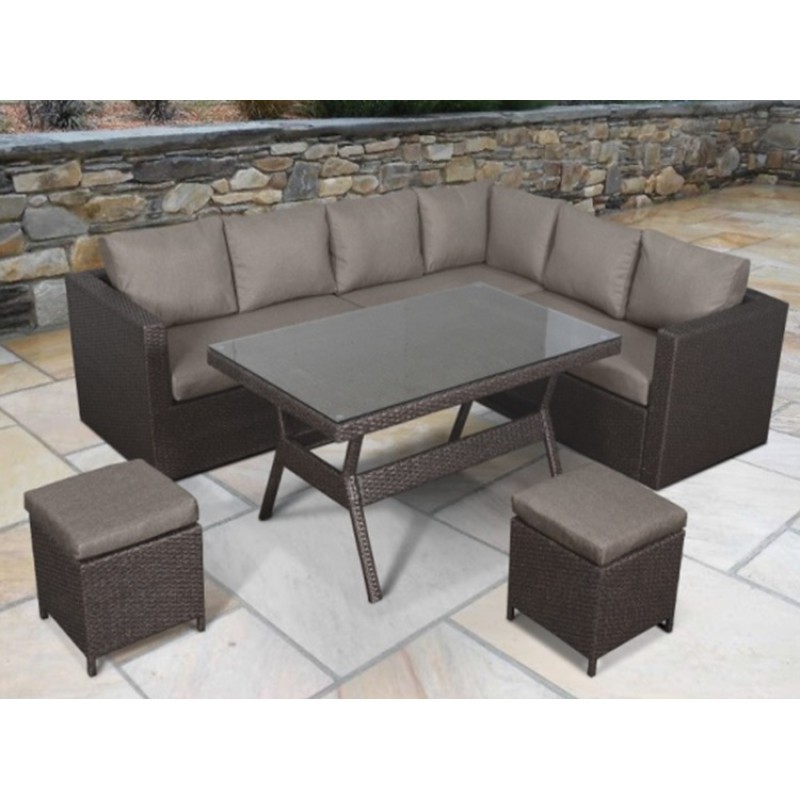 Комплект мебели Афина-Мебель AFM-X04 Brown коричневый