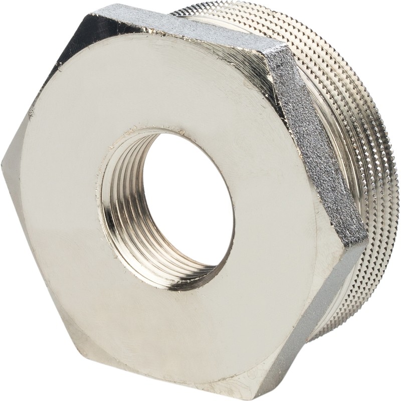 Футорка Stout SFT-0029-011234 1 1/2х3/4 дюйма никелированная