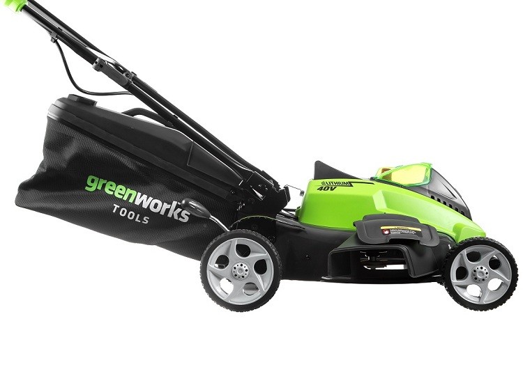 Газонокосилка аккумуляторная Greenworks G40LM45K4