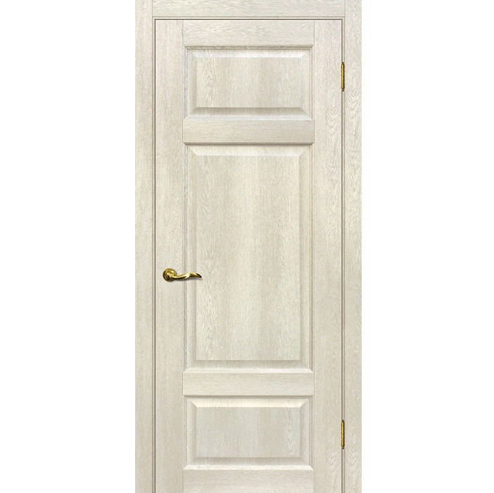 Дверное полотно Мариам Тоскана-3 ПВХ Бьянко глухое 2000х600 мм