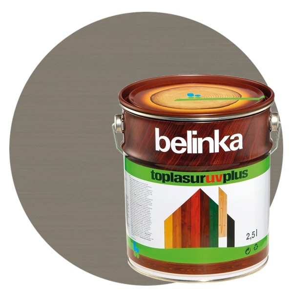 Пропитка для древесины Belinka Toplasur №29 Каменно-серая 2,5 л