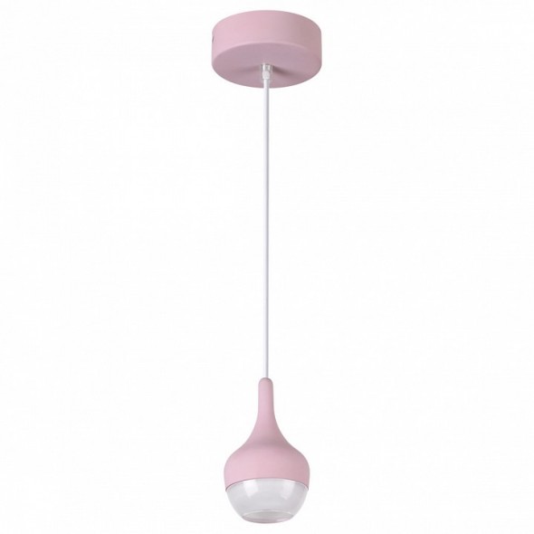 Светильник подвесной светодиодный Odeon Light Jolie 3821/8L розовый 8W 220V