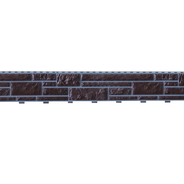 Панель фасадная Доломит Стандарт прокрашенный Корица 3000х220 мм