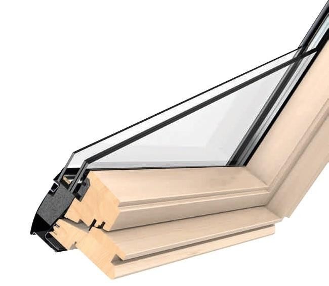 Окно мансардное Velux Premium GGL 3070 (MK04) 780x980 мм ручка сверху