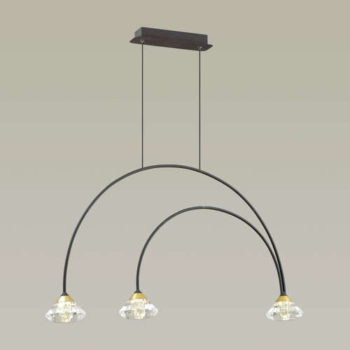 Подвес Odeon Light Arco 4100/3 черный G9 3х5W 220V