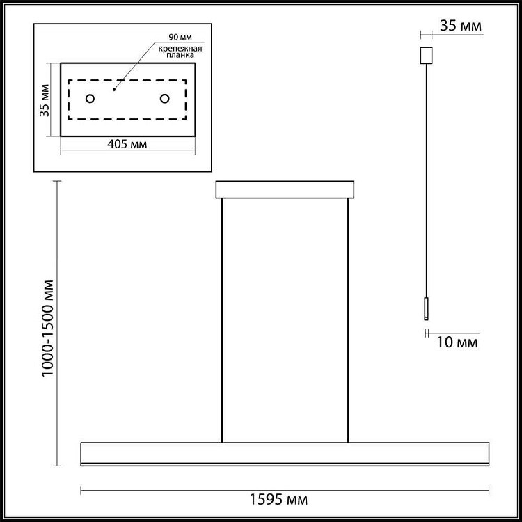 Светильник подвесной светодиодный Odeon Light Stravi 3810/49L белый 49W
