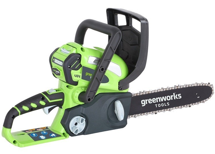 Пила цепная аккумуляторная Greenworks G40CS30K6