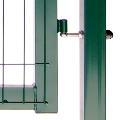 Калитка для забора Grand Line Medium New Lock 1530х1000 мм Ral 6005
