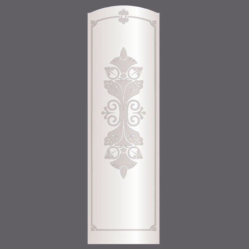 Шторка на ванну Huppe Design Victorian DV1501.092.344 SX 765х1530 мм левая