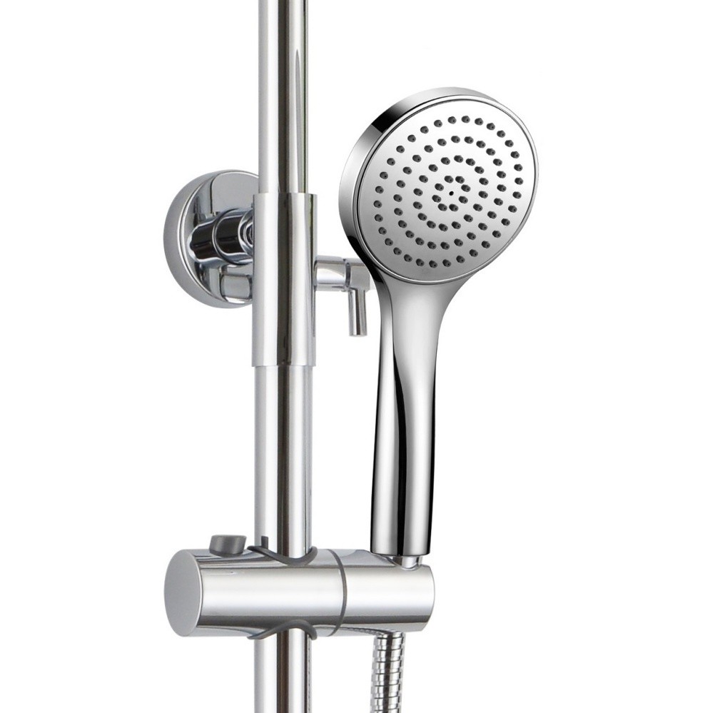 Душевая стойка Bravat Pure F6335369CP-A-RUS со смесителем
