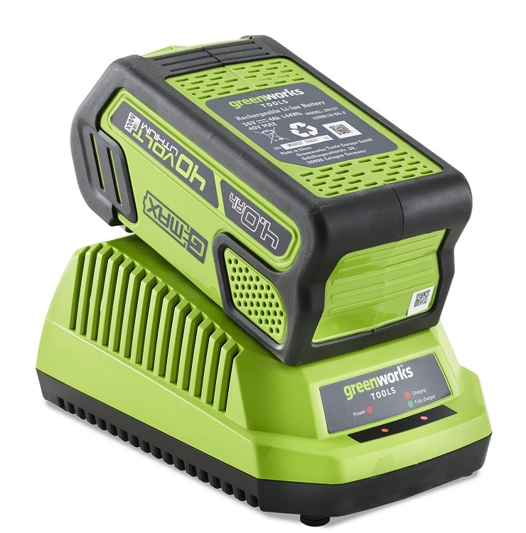 Газонокосилка аккумуляторная Greenworks G40LM40K4