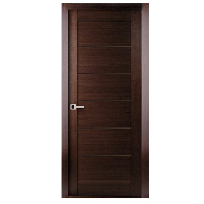 Дверное полотно Belwooddoors Мирелла Венге глухое 2000х900 мм