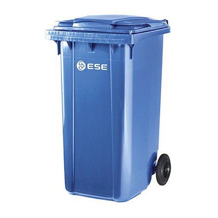 Контейнер пластиковый для мусора Ese 240 л синий