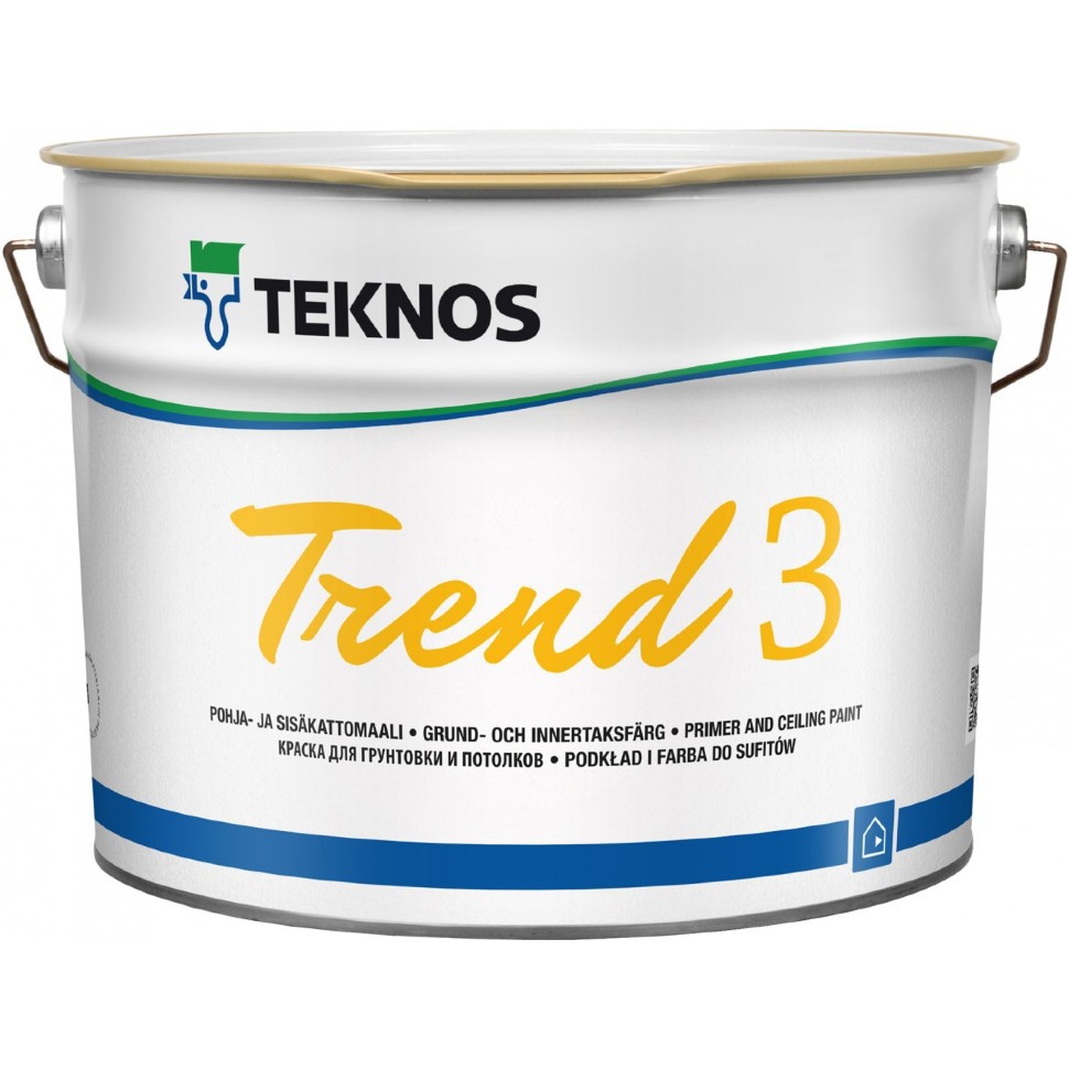 Краска Teknos Trend 3 2,7 л