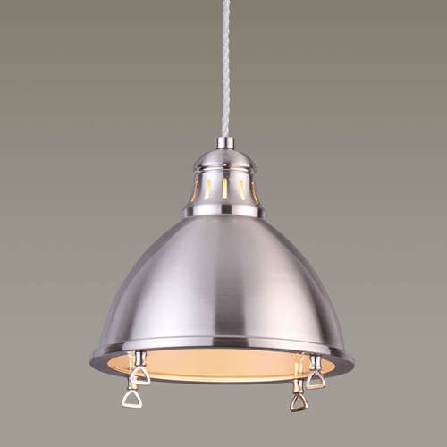 Светильник подвесной для трека Odeon Light Breta 3807/1A глянцевый никель E27 60W 220V