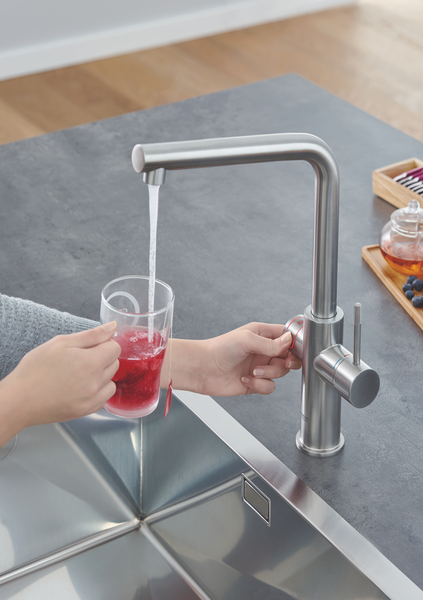 Смеситель для кухни Grohe Red Duo New 30325DC1 с водонагревателем