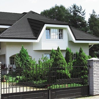 Черепица композитная Metrotile Gallo серая