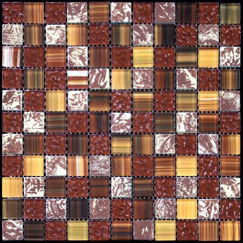 Мозаика из стекла Natural Madras MSD-036