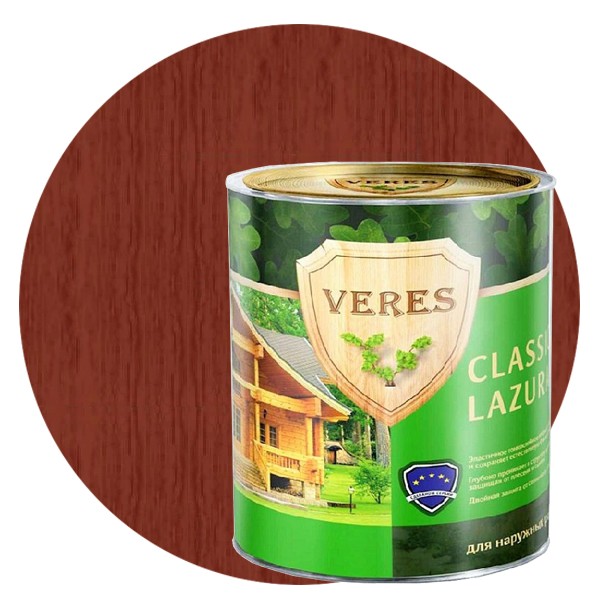 Пропитка для древесины Veres Classic Lazura № 7 Махагон 2,7 л