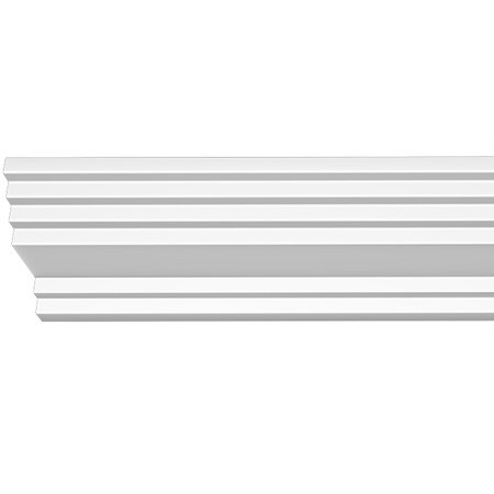 Плинтус потолочный полиуретановый Decomaster 96400 2400х100х60 мм