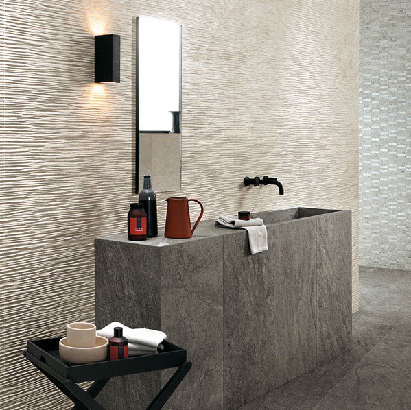 Керамогранит Atlas Concorde Brave 3D Wave Pearl 800х400 мм