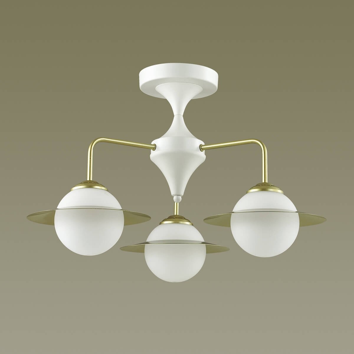 Люстра потолочная Lumion Priscilla 3666/3C золото E14 3х60W 220V