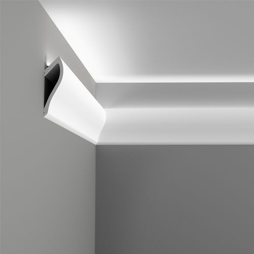 Профиль полиуретановый Orac Decor Luxxus C371 2000х58х185 мм для скрытого освещения 