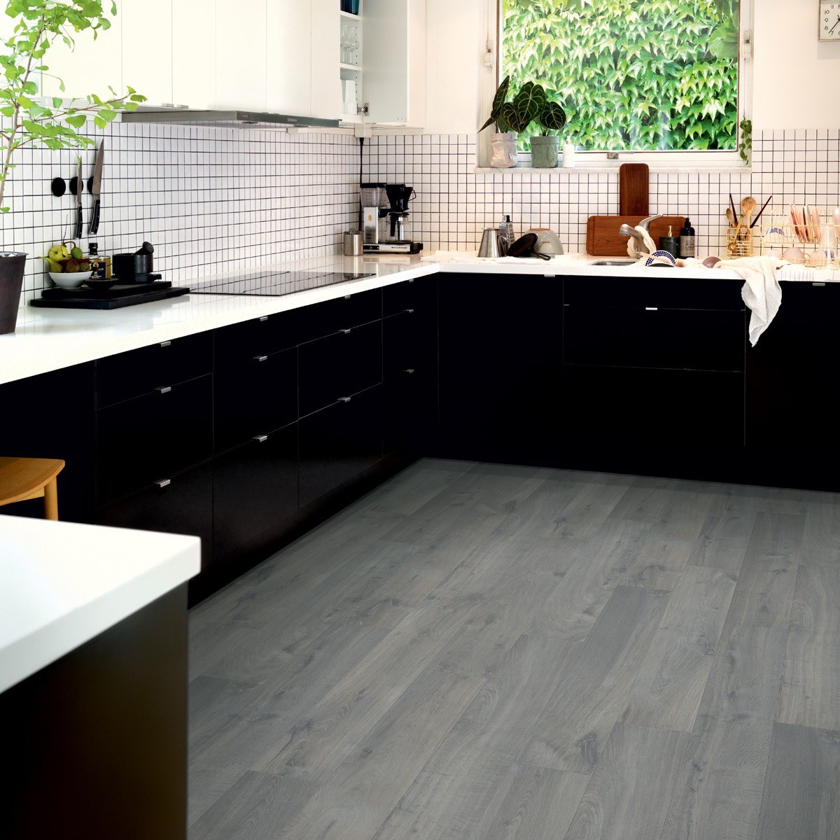 Ламинат Pergo Sensation Modern Plank 4V L1231-03368 Дуб Городской серый