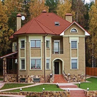 Черепица композитная Metrotile Metroclassic Кирпичная