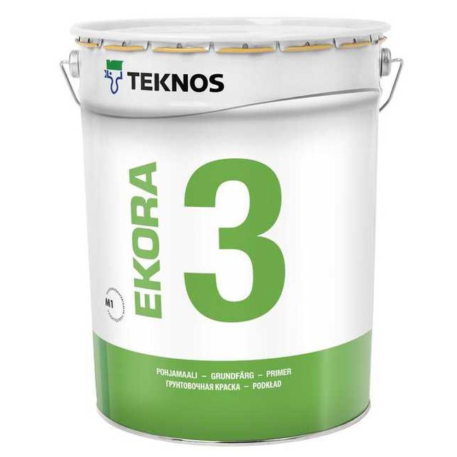 Краска грунтовочная Teknos Ekora 3 РМ1 18 л