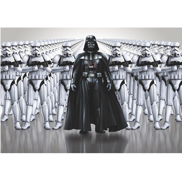 Фотообои бумажные Komar Star Wars Imperial Force 8-490 3,68х2,54 м