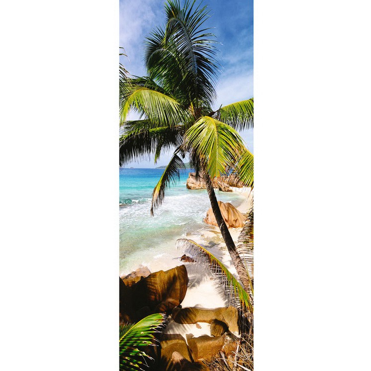 Фотообои виниловые на флизелиновой основе Decocode Тропический пляж 11-0155-PL 1х2,8 м  