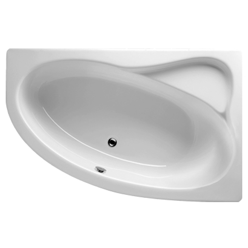 Ванна акриловая ассиметричная Riho Lyra 140x90 см L 