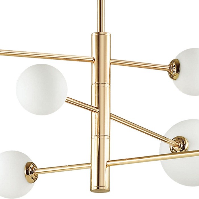 Люстра подвесная Lumion Estelle 4418/6C золотая G9 6х40W 220V