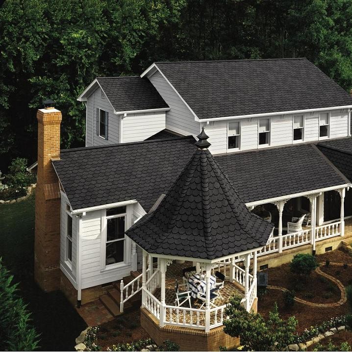 Черепица гибкая CertainTeed Carriage House Black Pearl