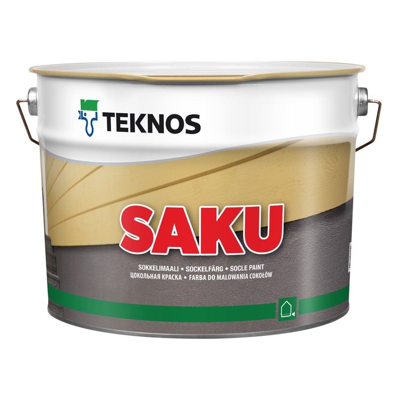 Краска Teknos Saku РМ1 9 л
