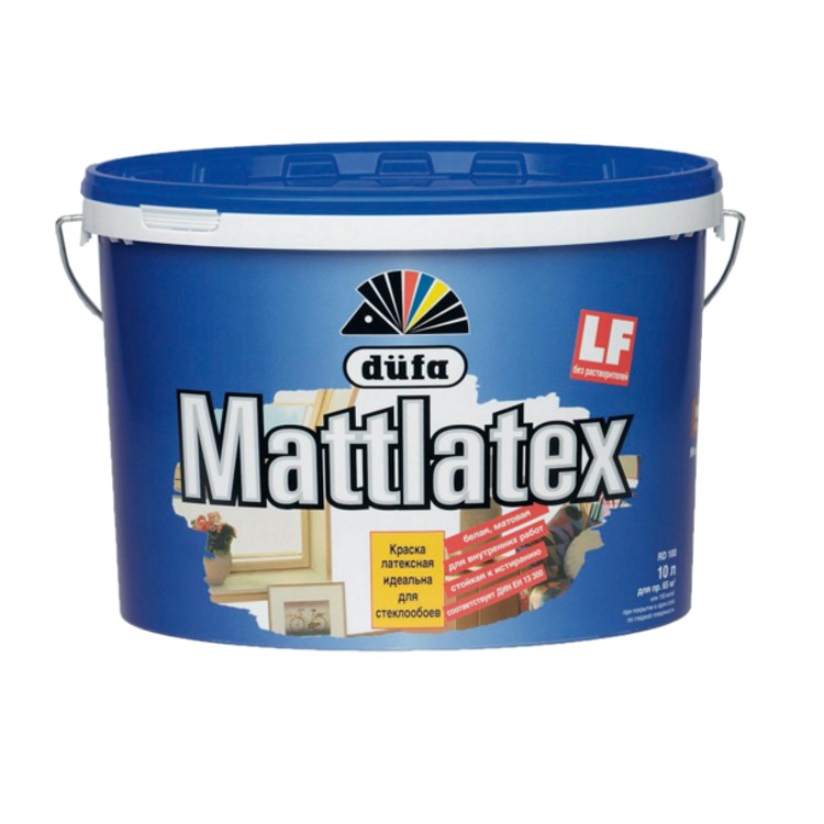 Краска для стен Dufa Mattlatex RD 100 латексная 10 л