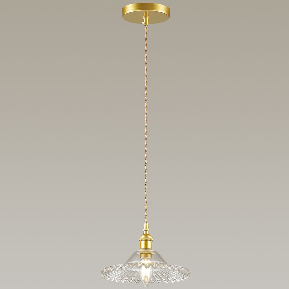 Светильник подвесной Lumion Jess 3797/1 золотой E14 1х40W 220V