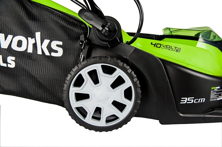 Газонокосилка аккумуляторная Greenworks G40LM35K2