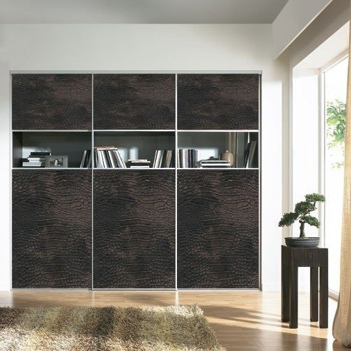 Декоративная панель МДФ Deco Крокодил медь 127 2800х390 мм