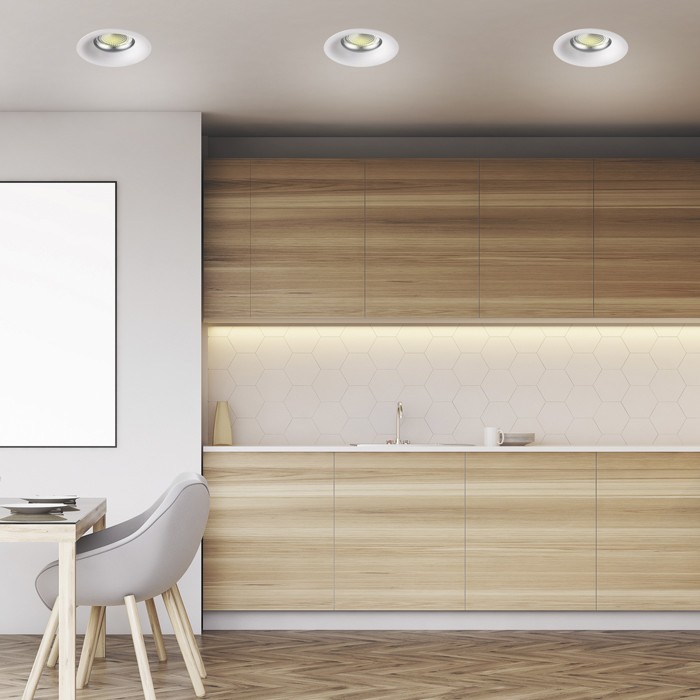 Светильник встраиваемый светодиодный Novotech Glok 358027 белый 50W 220V