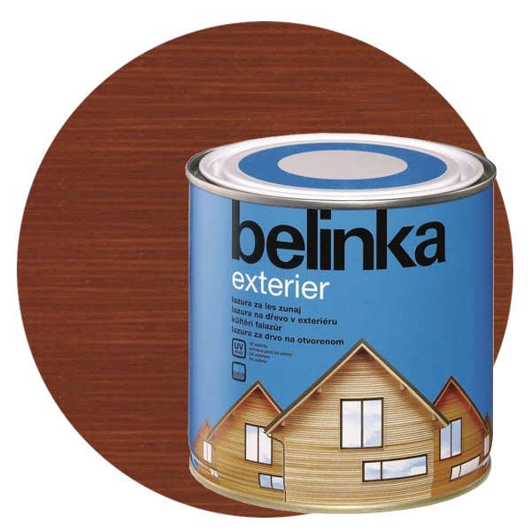 Пропитка для древесины Belinka Exterier № 68 Земельно-коричневый 0,75 л