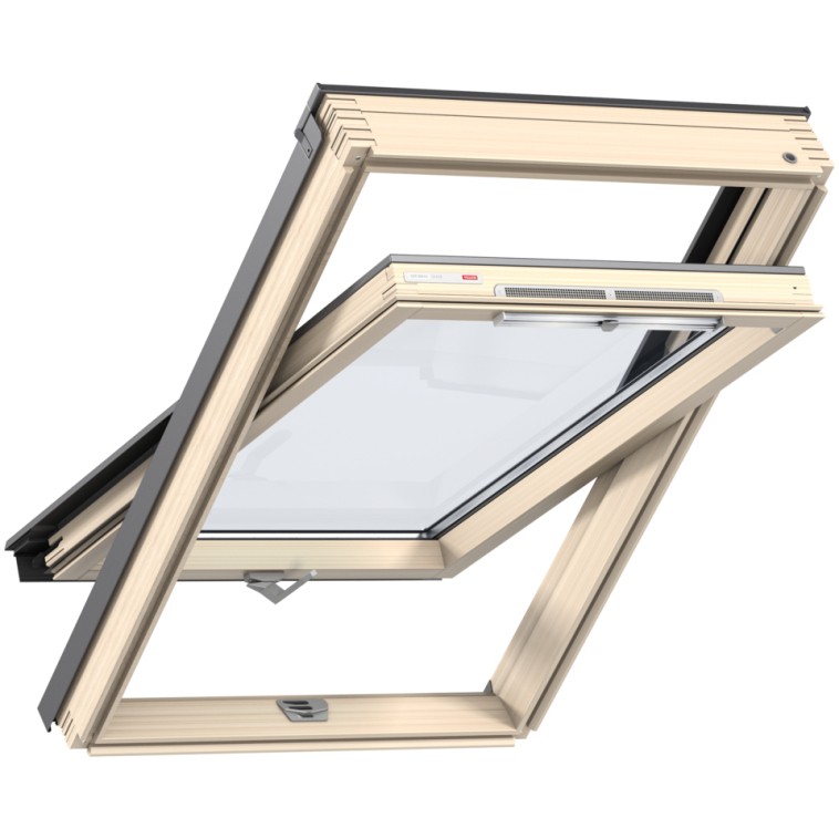 Окно мансардное Velux Optima Стандарт GZR 3050B (SR06) 1140х1180 мм ручка снизу