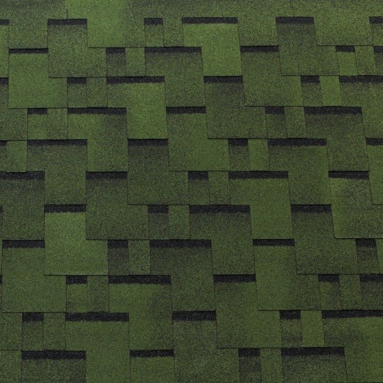 Черепица гибкая Tegola Top Shingle Футуро зеленая