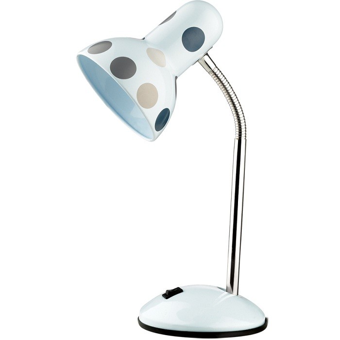 Настольная лампа с выключателем Odeon Light Flip 2592/1T белая E27 60W 220V