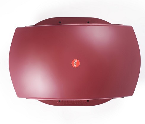 Вентиль кровельный Viotto KTV для мягкой кровли RAL3005 красный