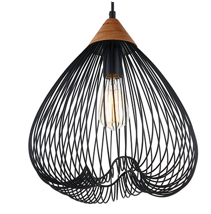 Светильник подвесной Fametto Vintage DLC-V203-1001 Black E27 60W 220V
