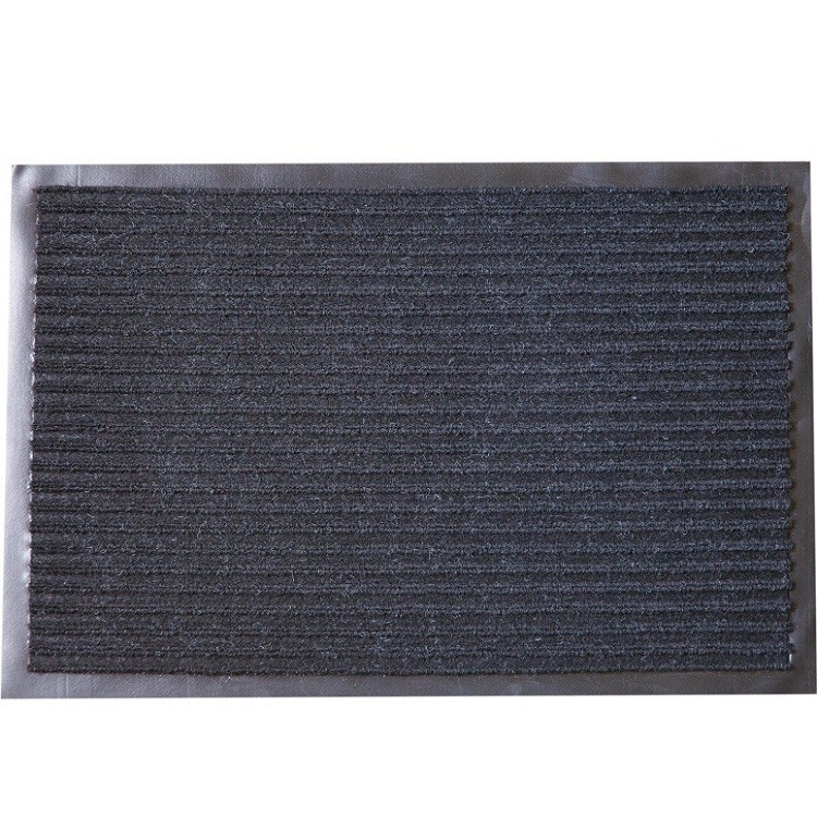 Коврик влаговпитывающий Double Stripe Doormat черный 400х600 мм