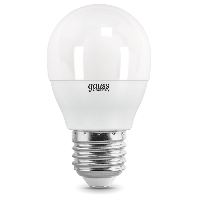 Лампа светодиодная Gauss 53226 Elementary Globe 6W E27 4100K